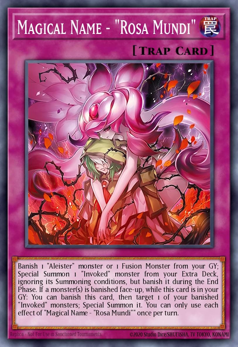 Magical Name - "Rosa Mundi"